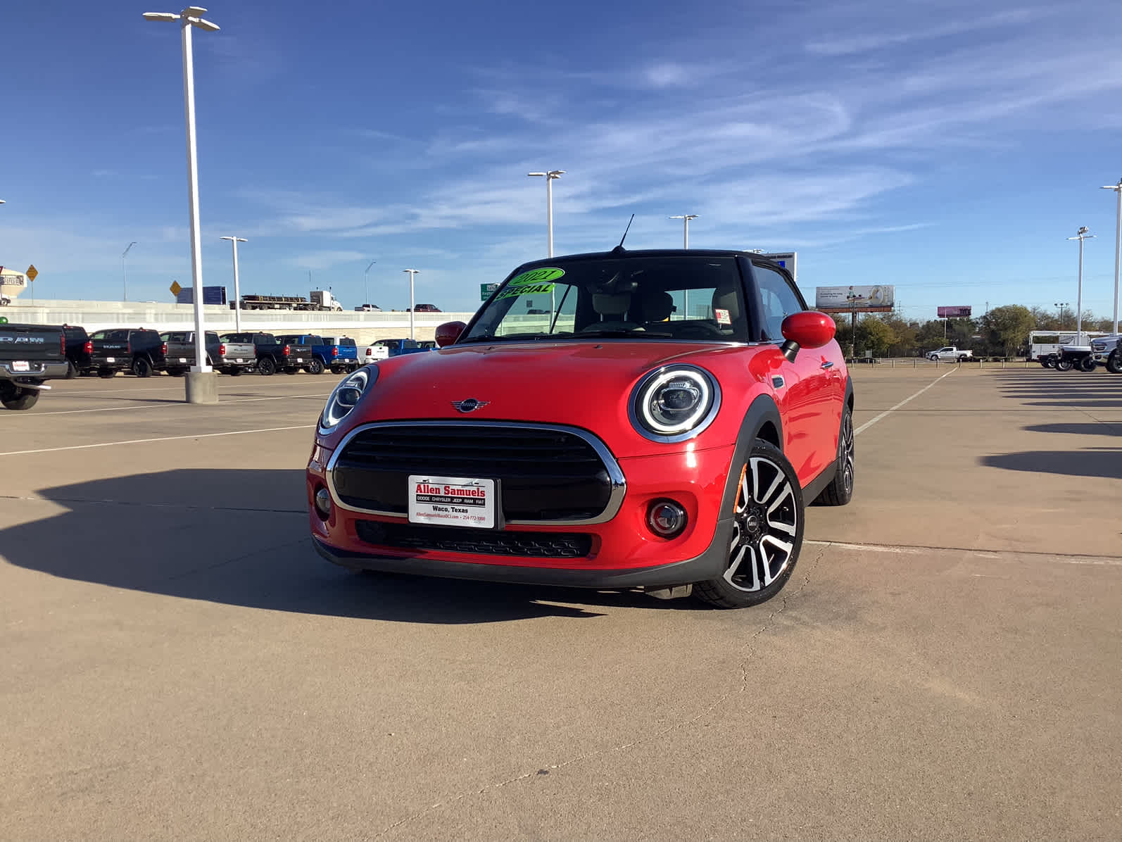 Used Car 2021 Mini Convertible  Cooper For Sale Under $25,000 In Waco, Texas