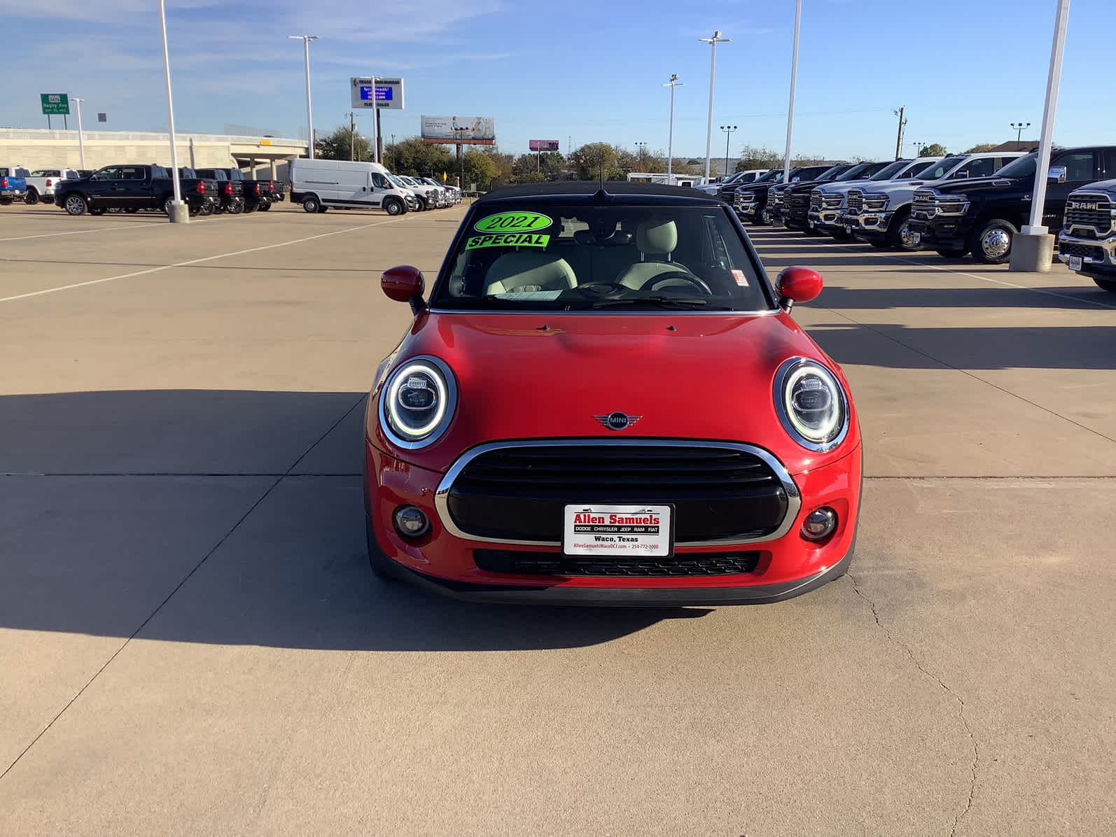 Used Car 2021 Mini Convertible  Cooper For Sale Under $25,000 In Waco, Texas