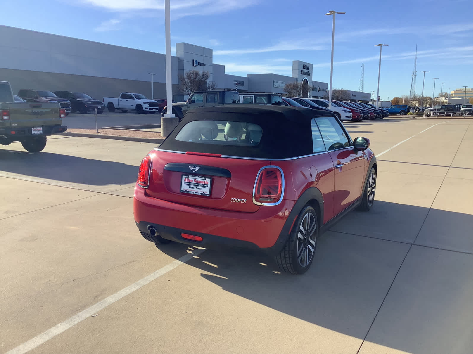 Used Car 2021 Mini Convertible  Cooper For Sale Under $25,000 In Waco, Texas