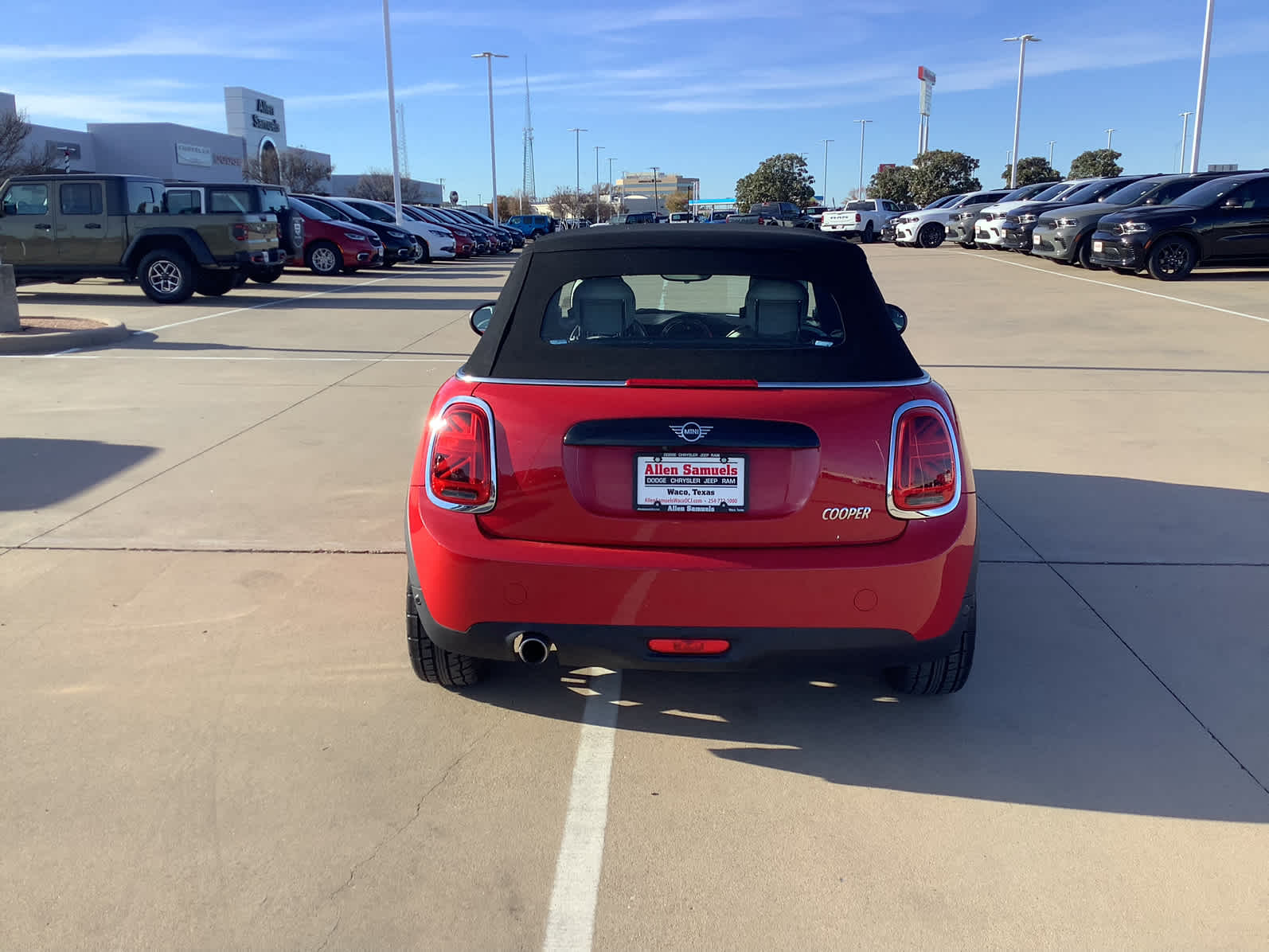 Used Car 2021 Mini Convertible  Cooper For Sale Under $25,000 In Waco, Texas