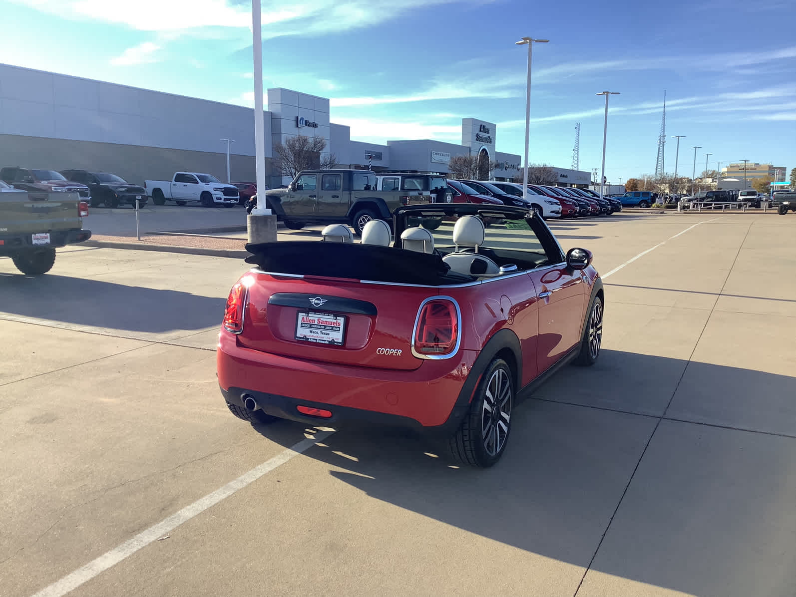 Used Car 2021 Mini Convertible  Cooper For Sale Under $25,000 In Waco, Texas