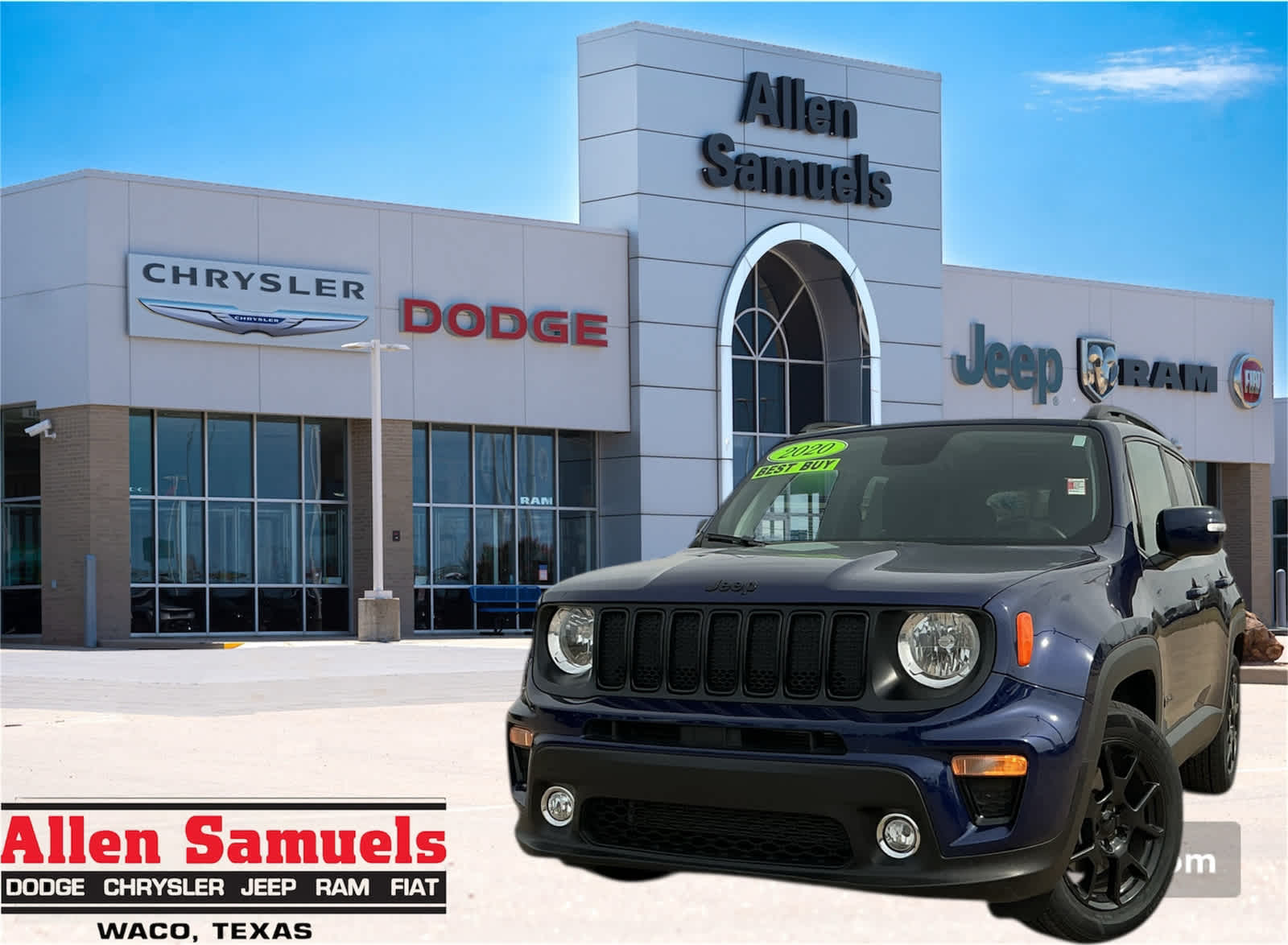 Used Car 2020 Jeep Renegade  Altitude For Sale Under $20,000 In Waco, Texas