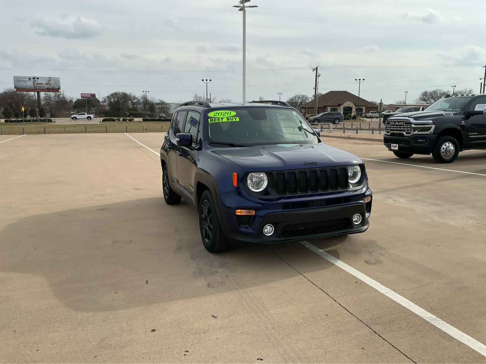 Used Car 2020 Jeep Renegade  Altitude For Sale Under $20,000 In Waco, Texas