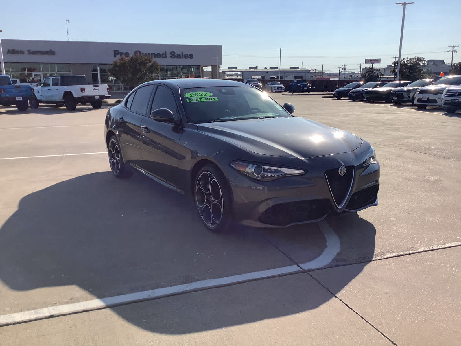 Used Car 2022 Alfa Romeo Giulia  Ti For Sale Under $35,000 In Waco, Texas