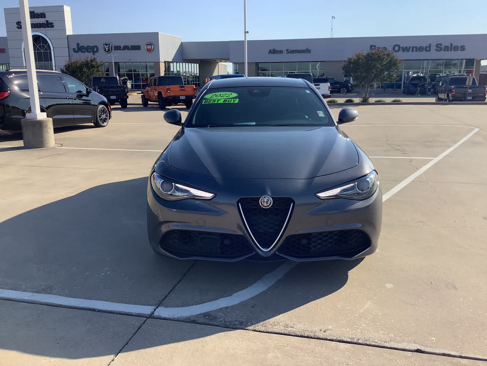 Used Car 2022 Alfa Romeo Giulia  Ti For Sale Under $35,000 In Waco, Texas