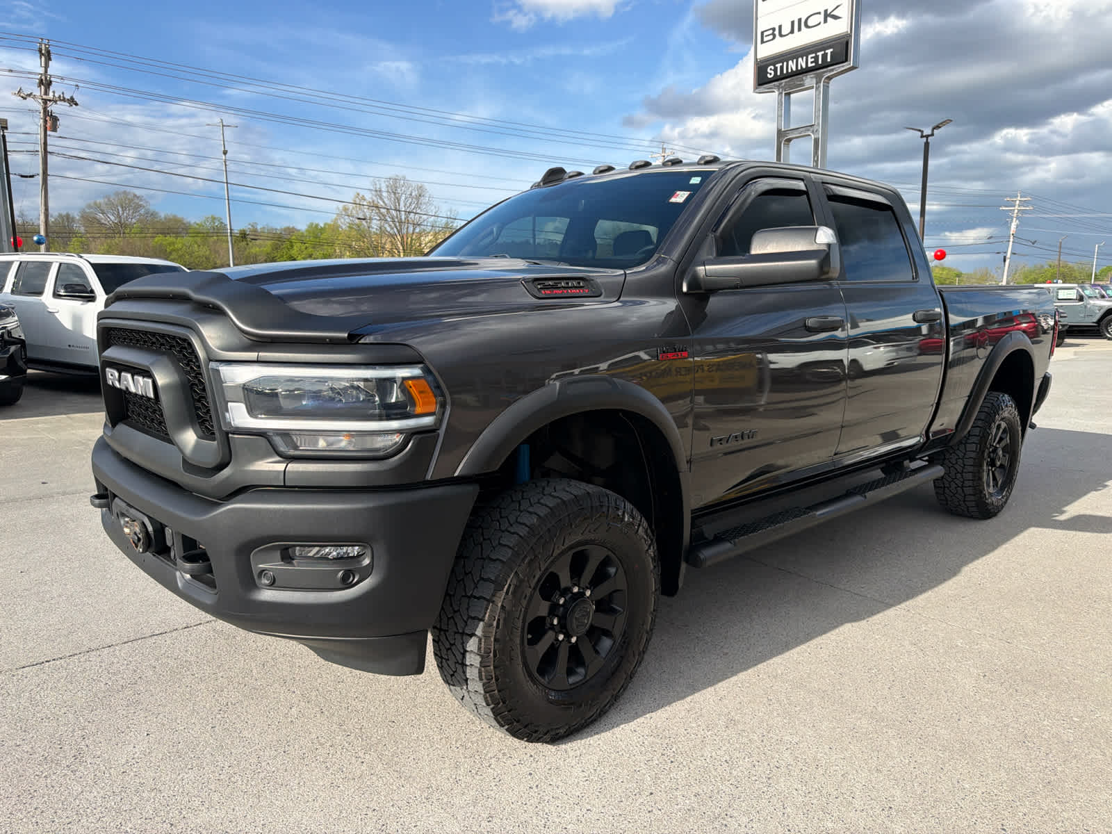 Gray (Granite Crystal Metallic Clearcoat) 2021 RAM 2500 Power Wagon Crew Cab 4WD Pickup Truck Four-Wheel Drive 8-Speed Automatic