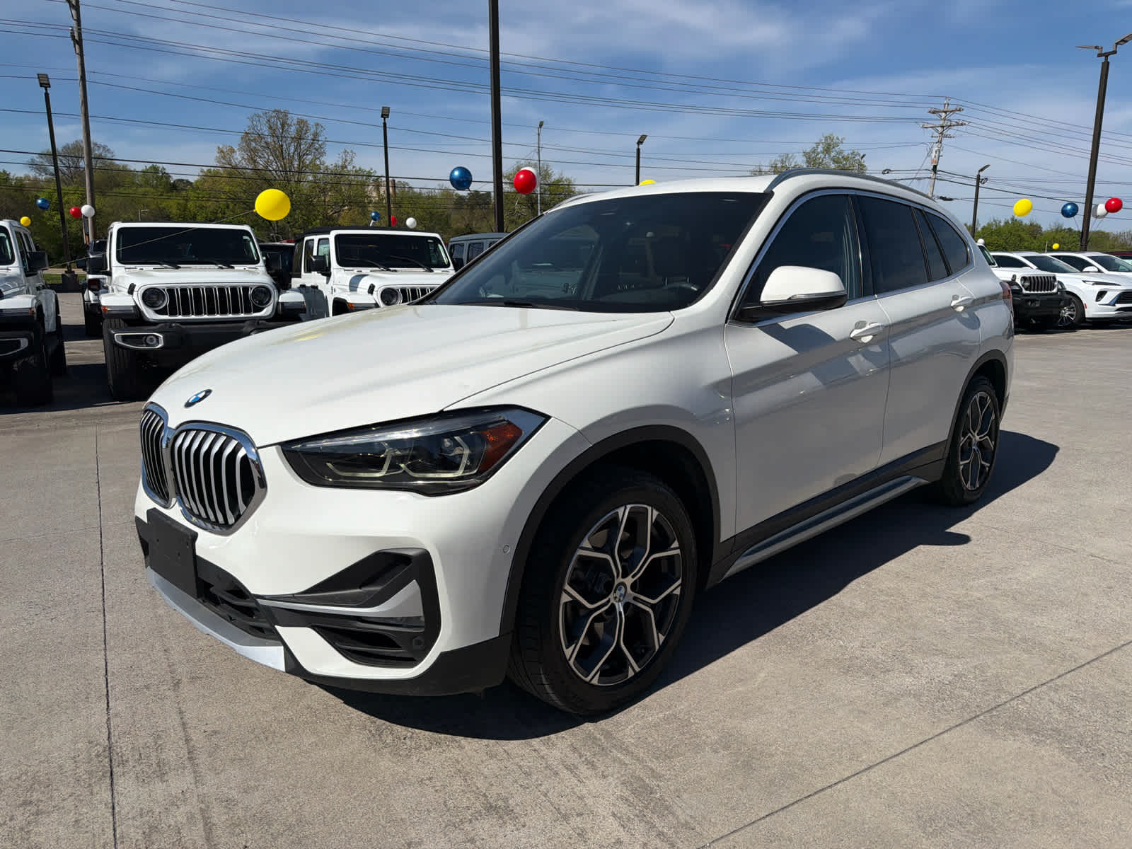 Alpine White 2020 BMW X1 xDrive28i AWD SUV / Crossover All-Wheel Drive 8-Speed Automatic