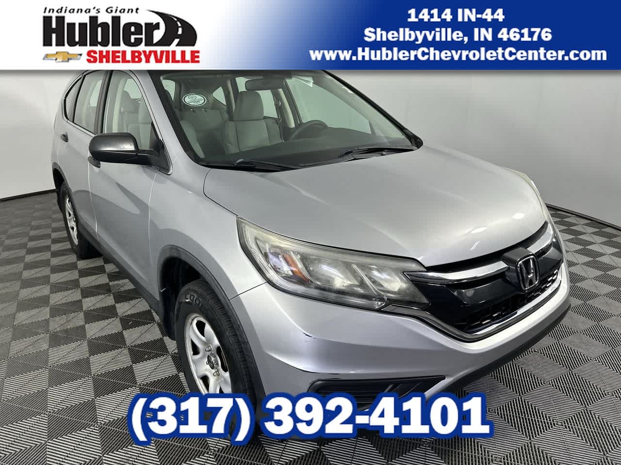 Alabaster Silver Metallic 2015 Honda CR-V LX AWD SUV / Crossover All-Wheel Drive Continuously Variable Transmission
