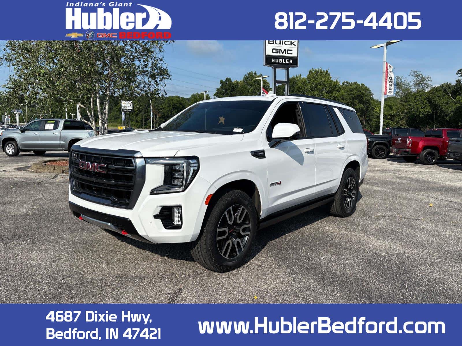 Summit White 2024 GMC Yukon SUV / Crossover Four-Wheel Drive Automatic