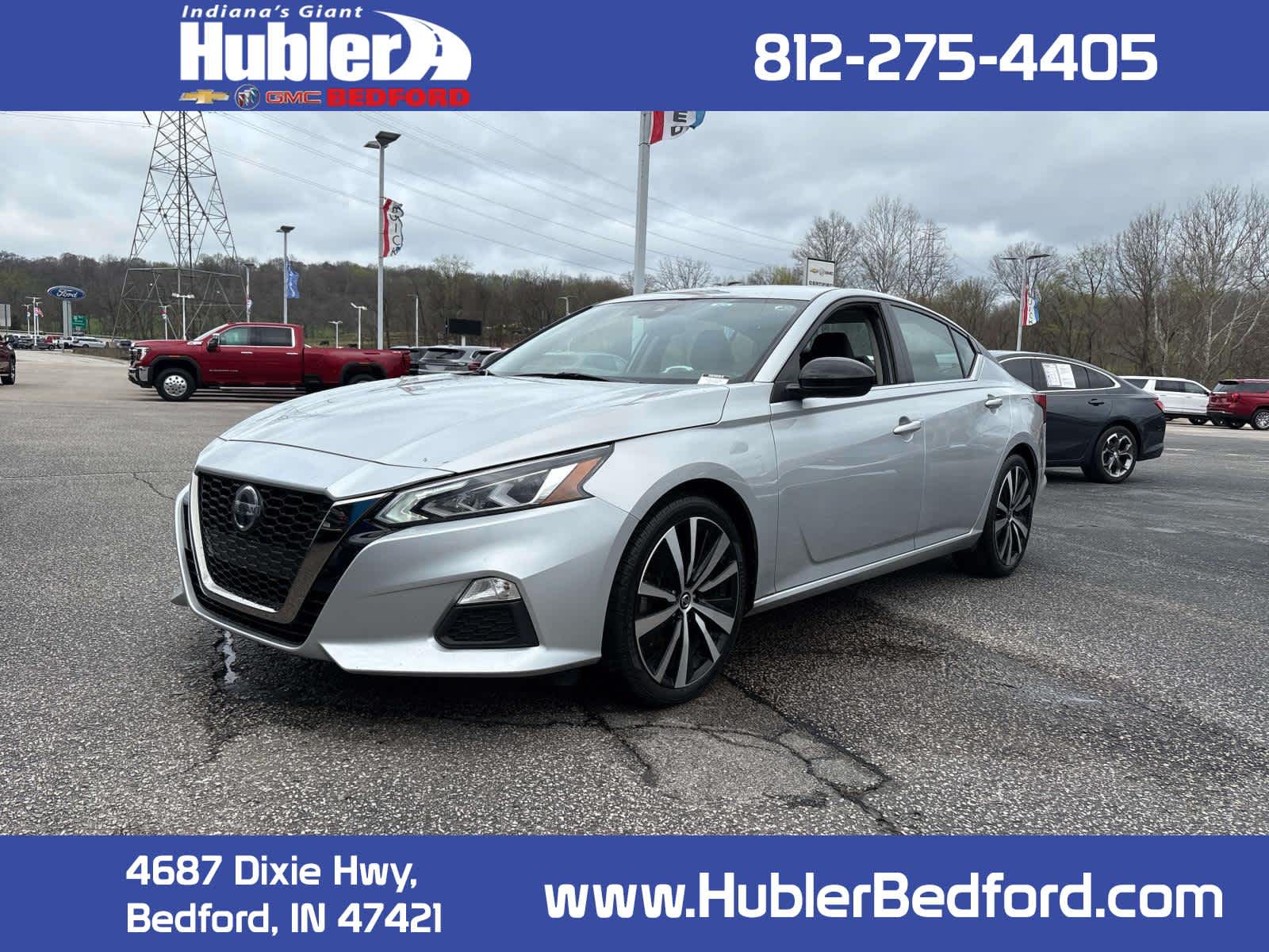 Brilliant Silver Metallic 2022 Nissan Altima 2.5 SR FWD Sedan Front-Wheel Drive Continuously Variable Transmission