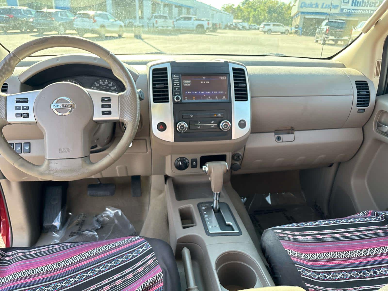 Cayenne Red Metallic 2019 Nissan Frontier Pickup Truck Four-Wheel Drive 5-Speed Automatic