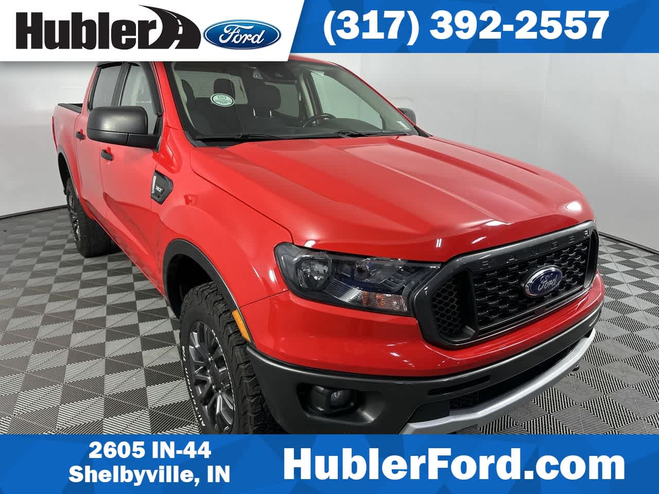 Race Red 2020 Ford Ranger XLT SuperCrew RWD Pickup Truck 4X2 Automatic