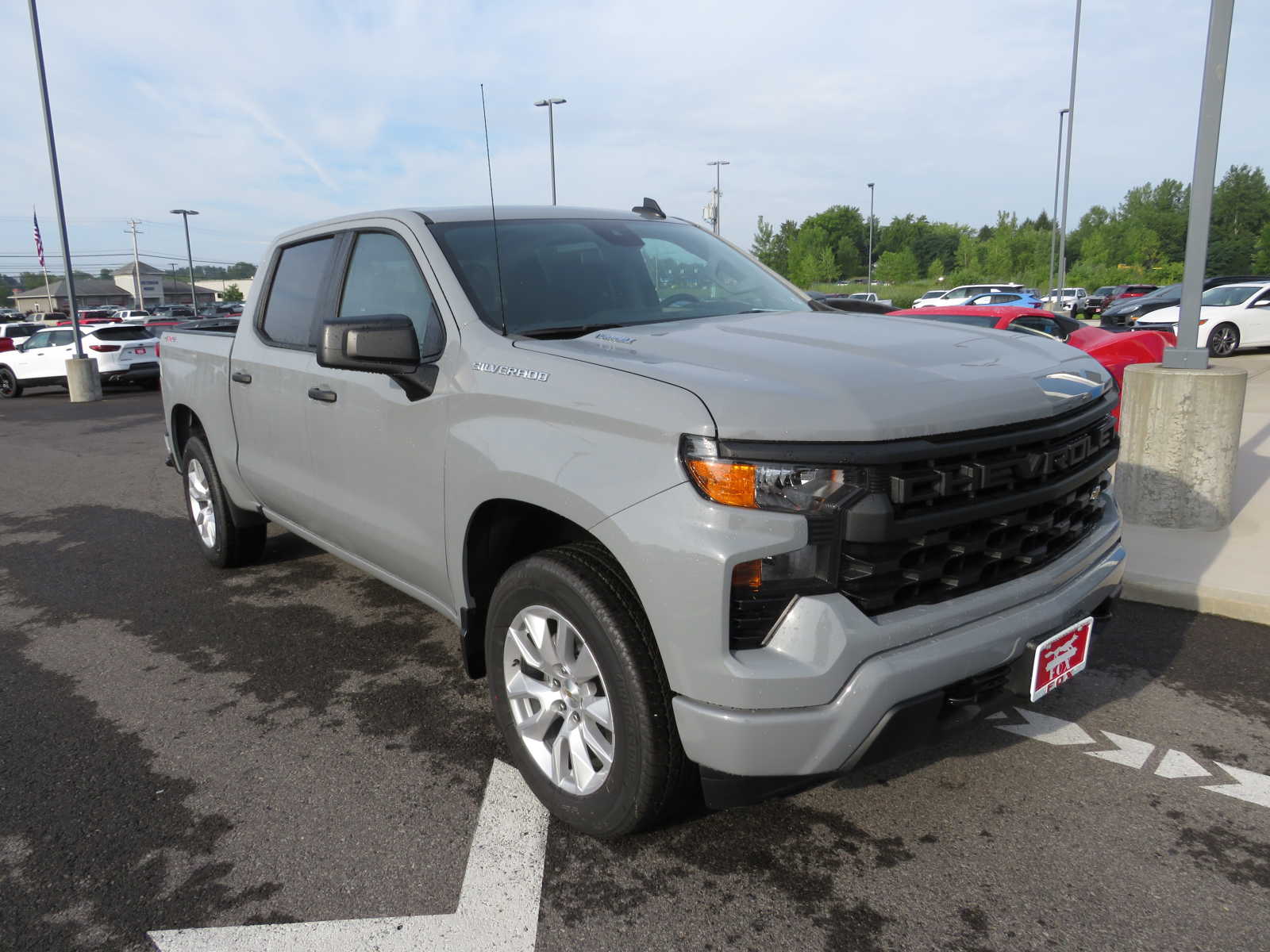 2024 Chevrolet Silverado 1500 Custom 4WD Crew Cab 147 3