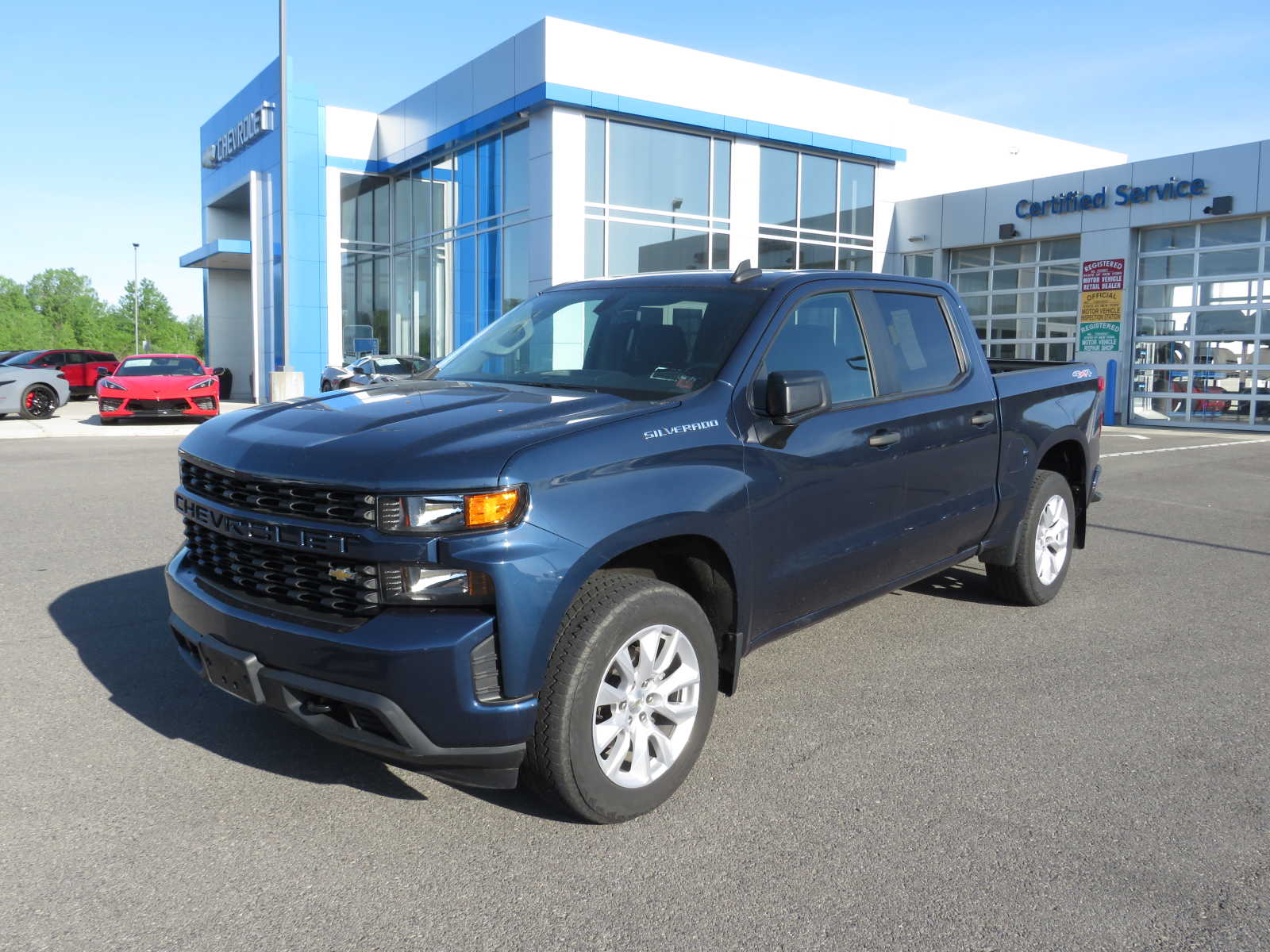 2021 Chevrolet Silverado 1500 Custom 4WD Crew Cab 147 7