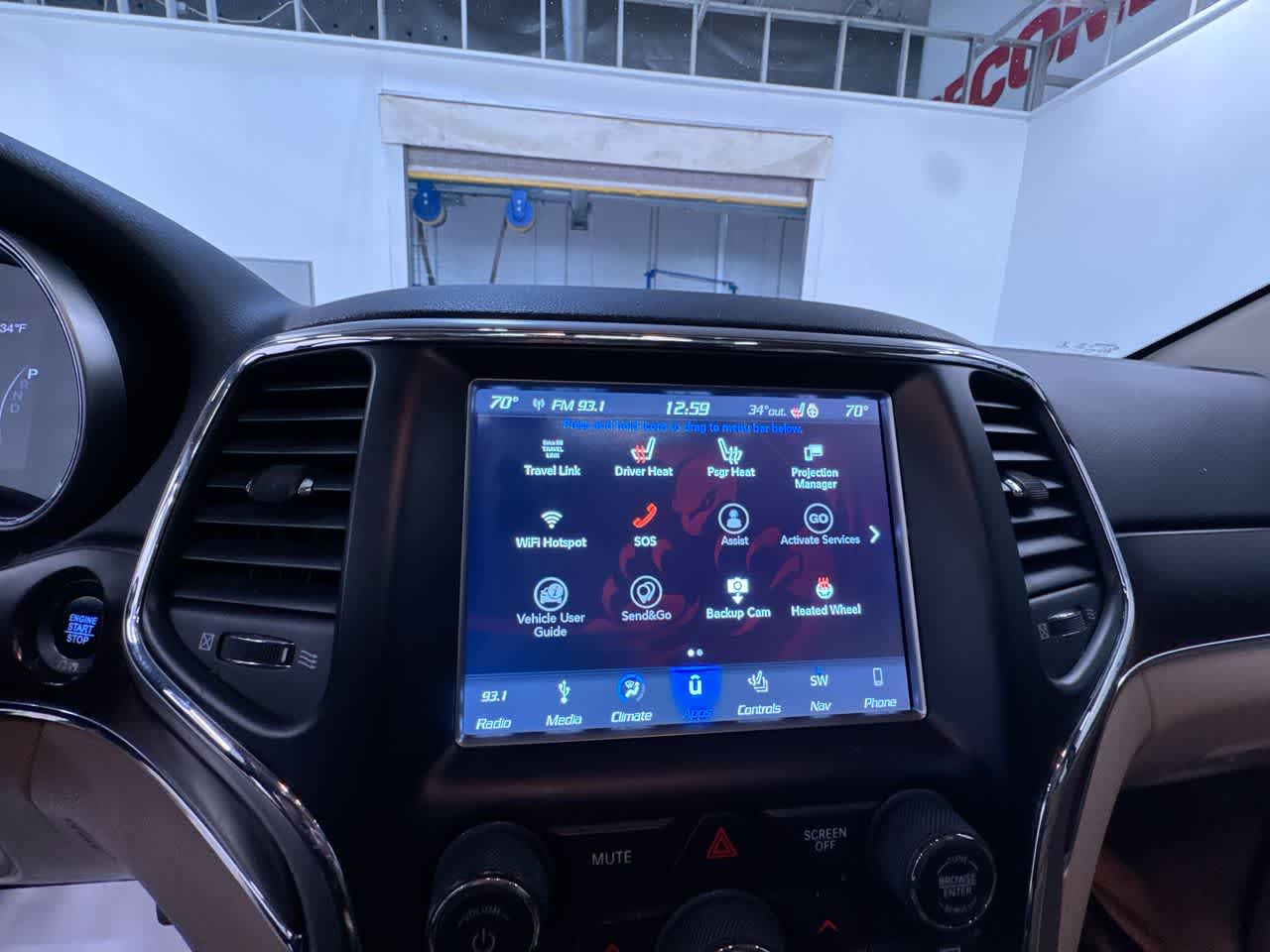 used 2018 Jeep Grand Cherokee car, priced at $16,123