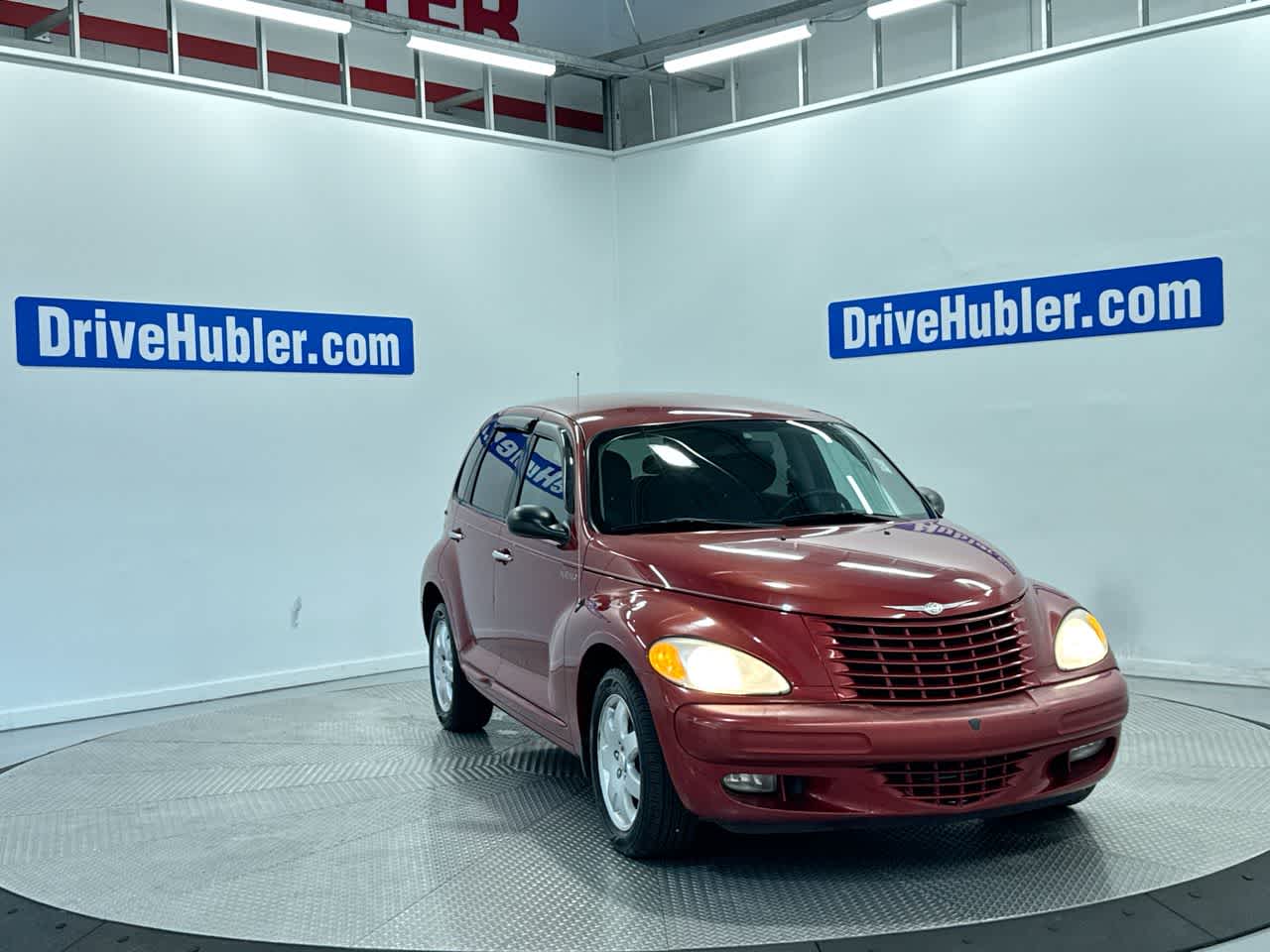Red 2003 Chrysler PT Cruiser Touring Wagon FWD Wagon Front-Wheel Drive Manual