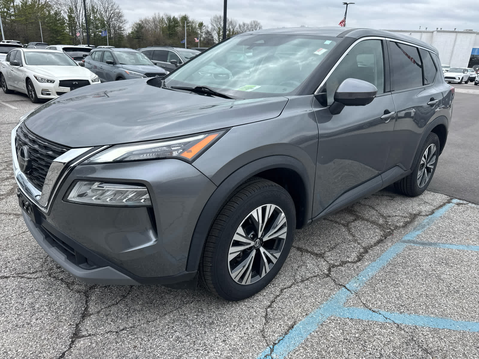 used 2021 Nissan Rogue car, priced at $17,777