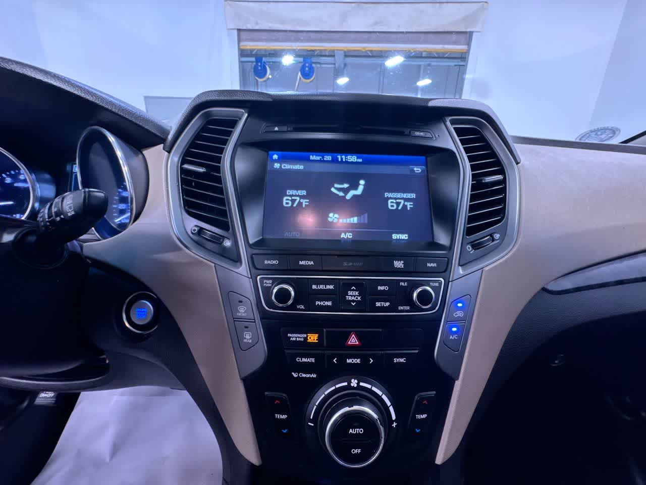 used 2017 Hyundai Santa Fe Sport car, priced at $8,888