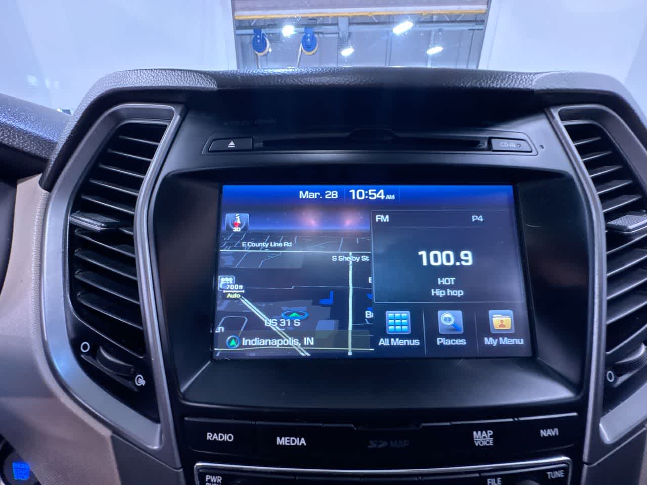 used 2017 Hyundai Santa Fe Sport car, priced at $8,888