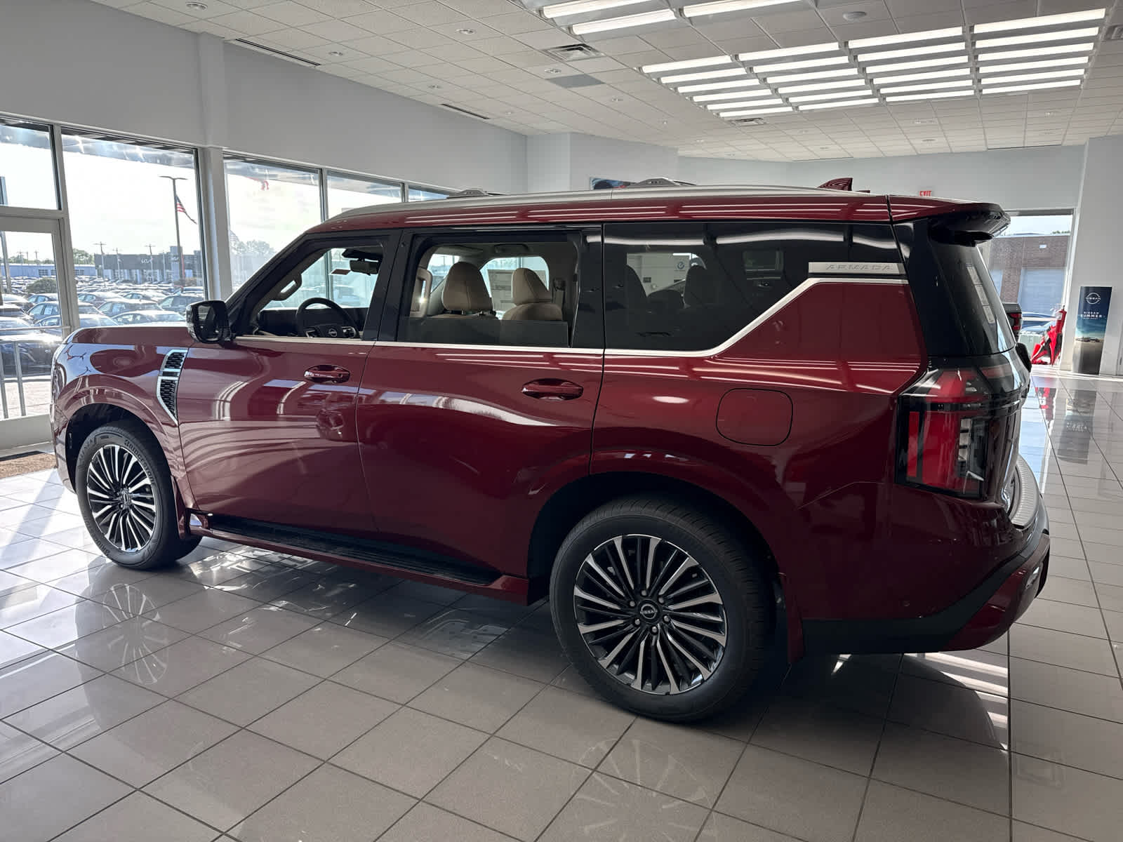 new 2025 Nissan Armada car, priced at $78,446
