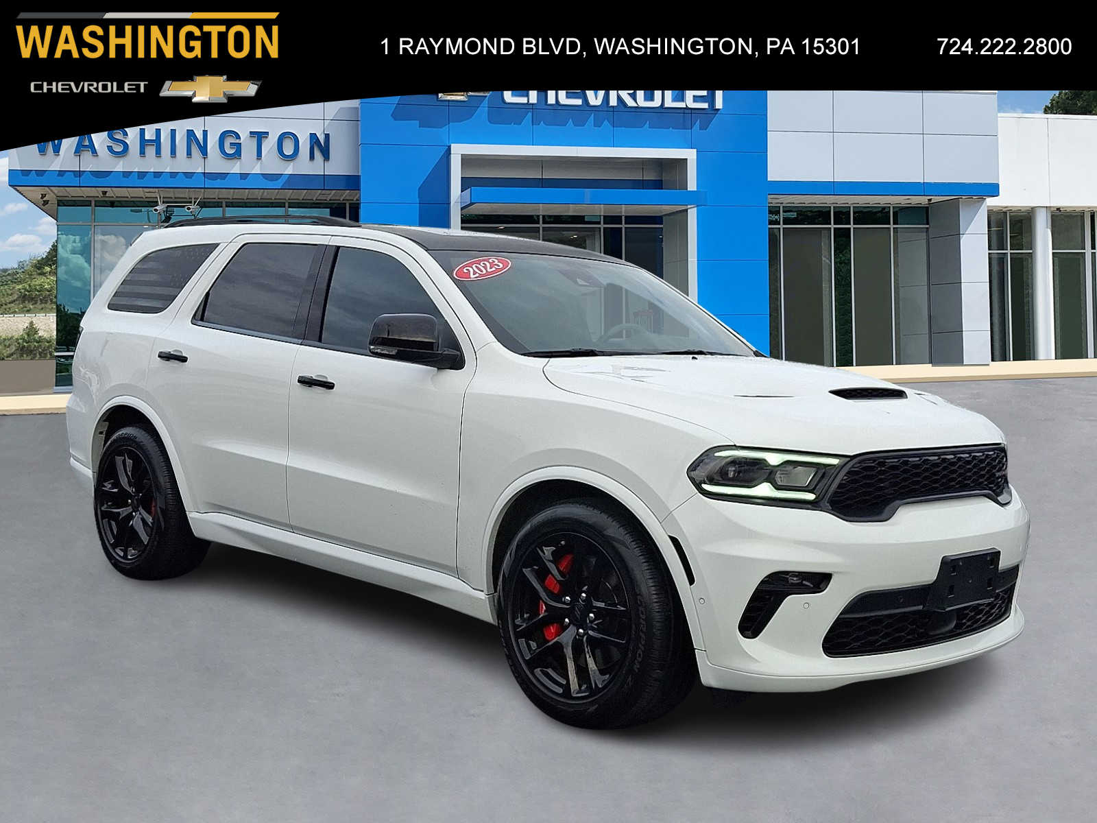 White Knuckle Clearcoat 2023 Dodge Durango R/T Premium AWD SUV / Crossover All-Wheel Drive 8-Speed Automatic