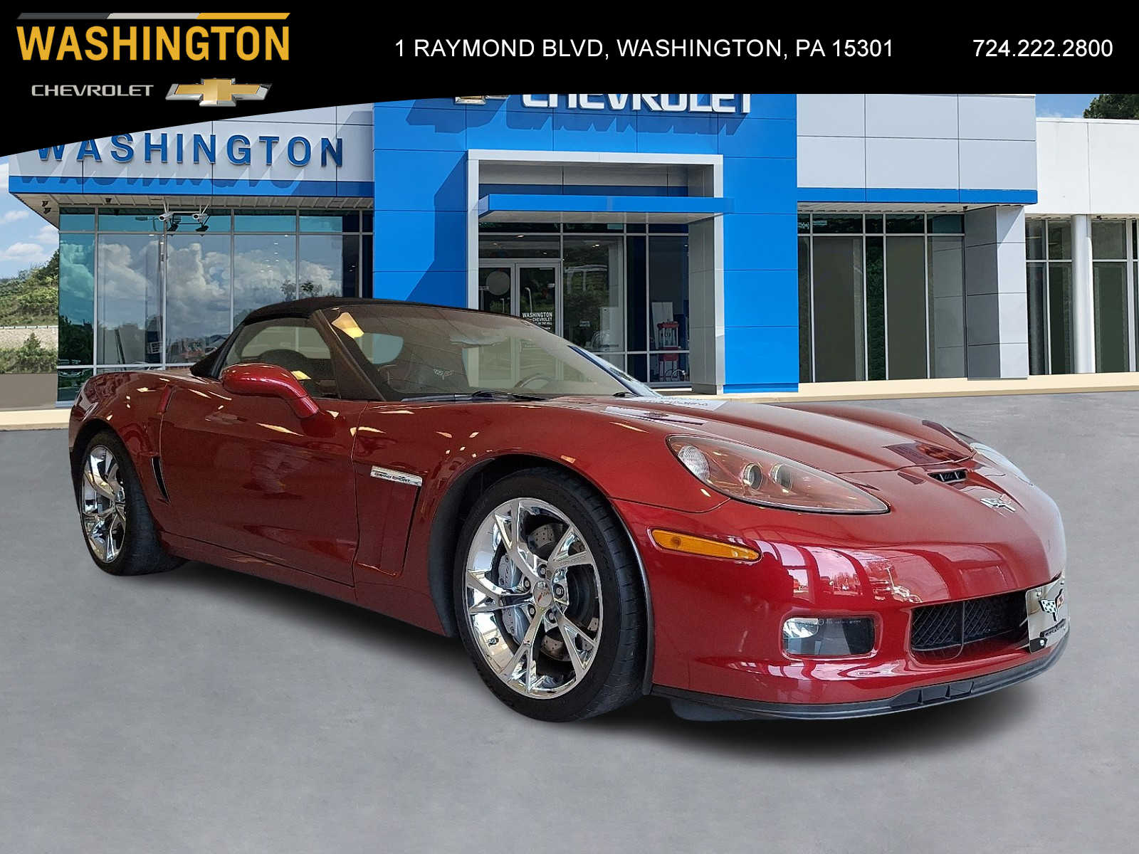 2010 Chevrolet Corvette Z16 Grand Sport 2LT Convertible RWD