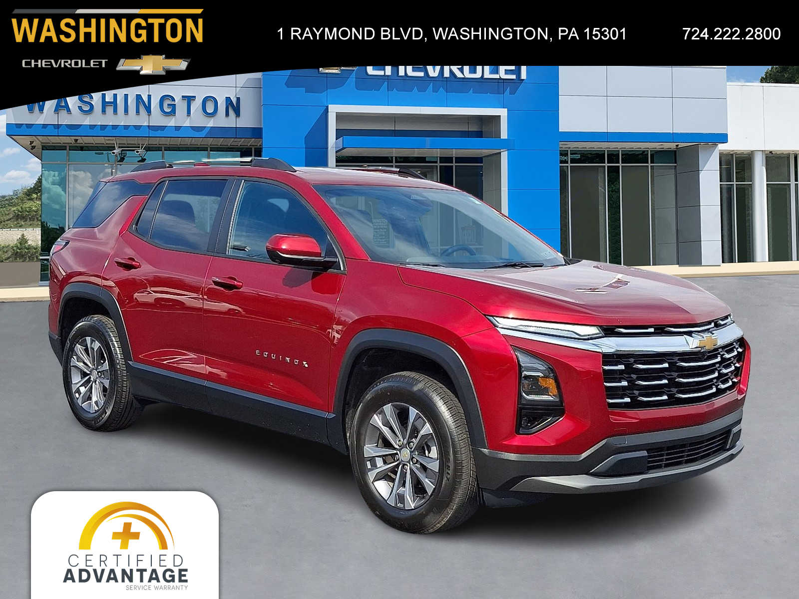 Radiant Red Tintcoat 2025 Chevrolet Equinox LT AWD SUV / Crossover Four-Wheel Drive 8-Speed Automatic