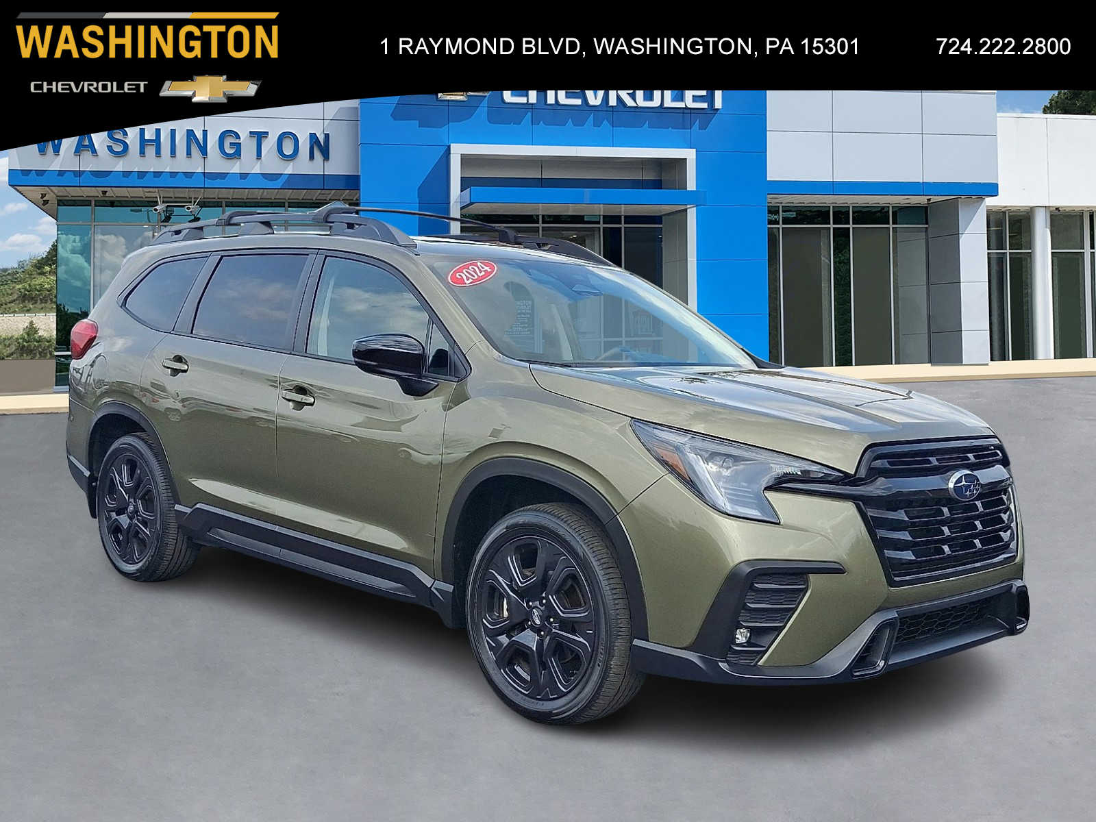 Autumn Green Metallic 2024 Subaru Ascent Onyx Edition AWD SUV / Crossover All-Wheel Drive Continuously Variable Transmission