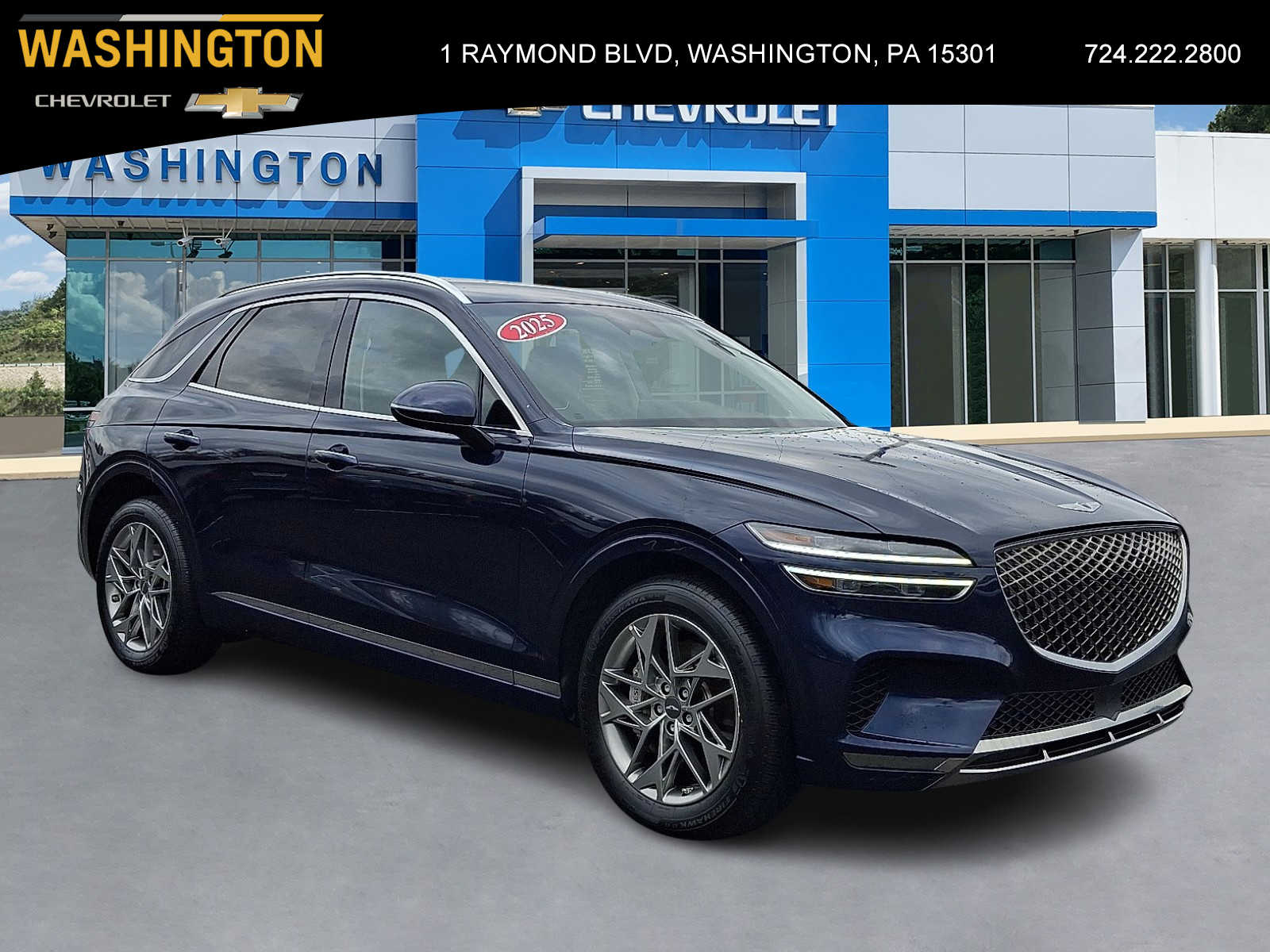 Capri Blue 2025 Genesis GV70 2.5T Standard AWD SUV / Crossover All-Wheel Drive 8-Speed Automatic