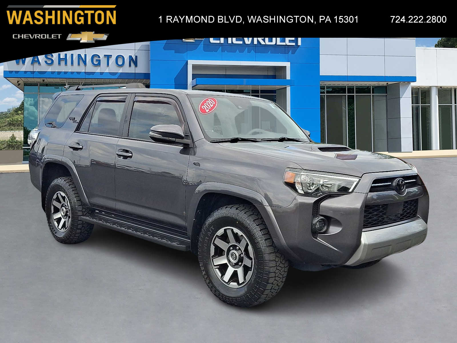 Magnetic Gray Metallic 2020 Toyota 4Runner SUV / Crossover Four-Wheel Drive 5-Speed Automatic