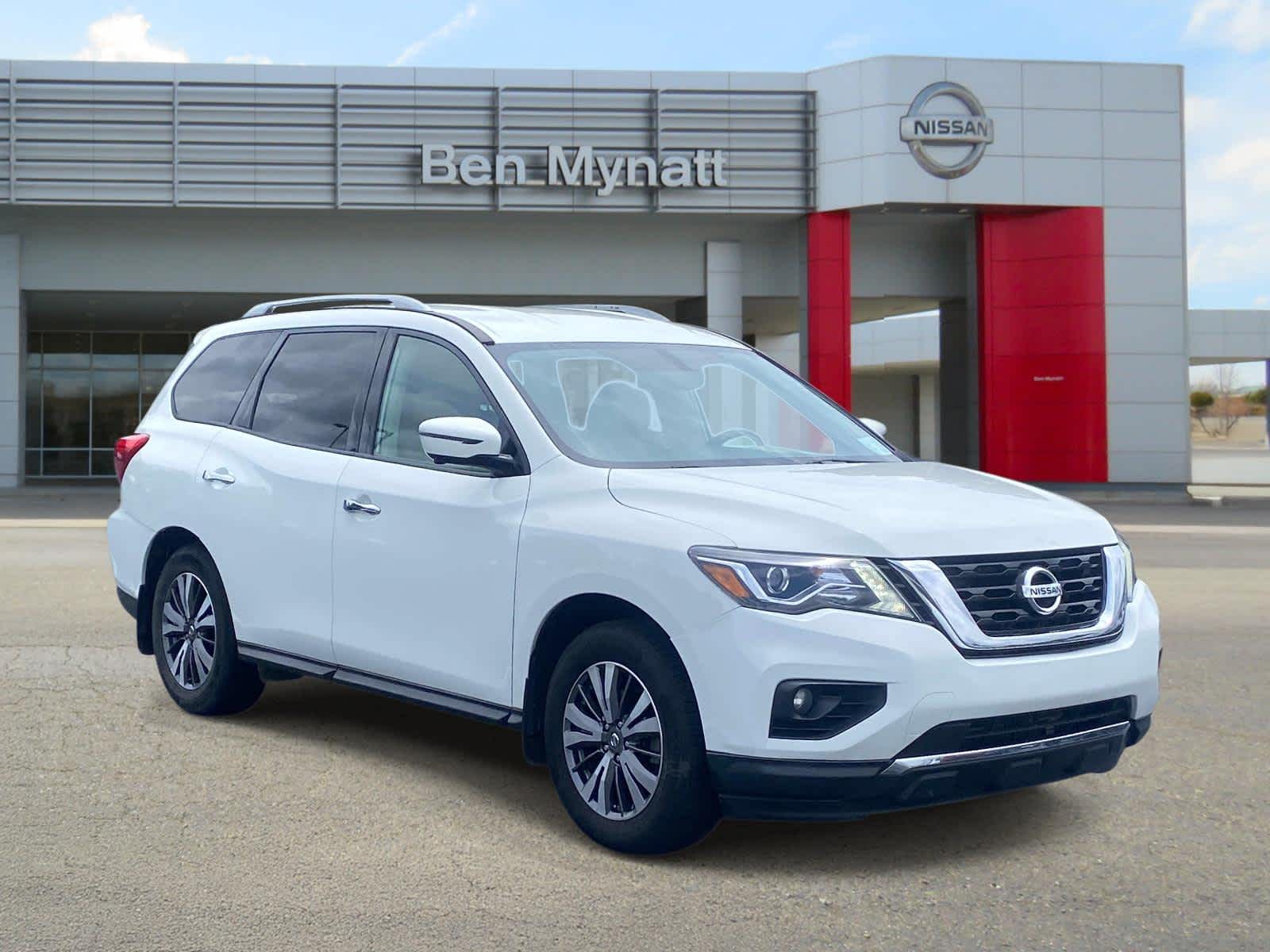 Glacier White 2017 Nissan Pathfinder SL SUV / Crossover Front-Wheel Drive Continuously Variable Transmission