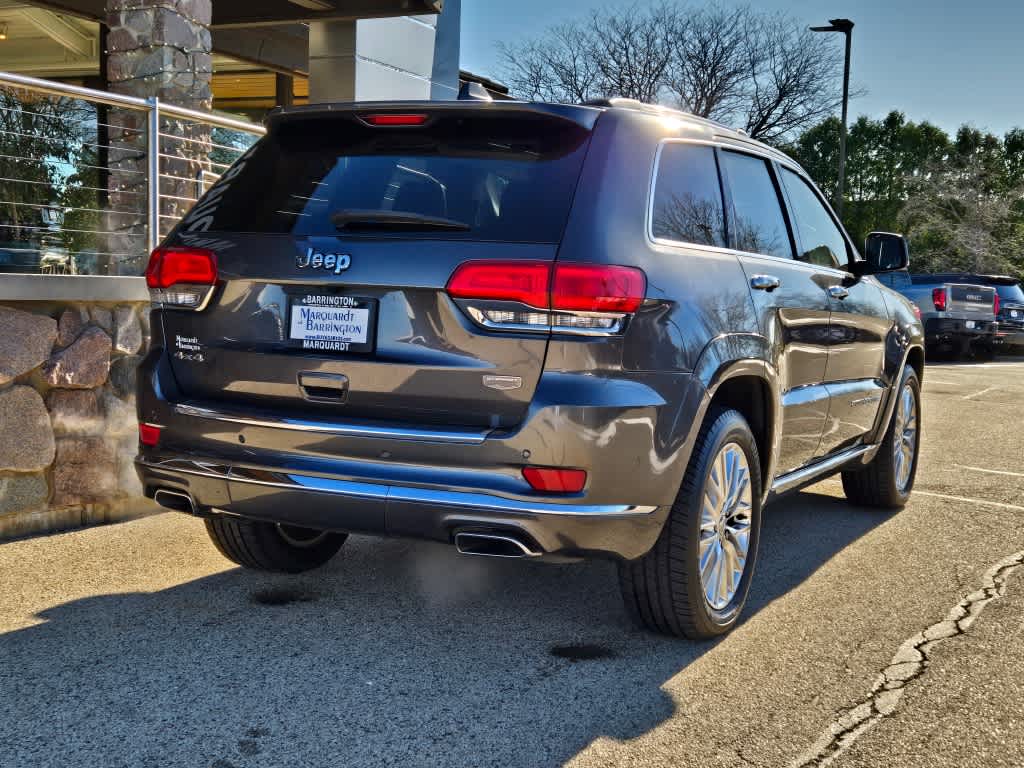 2017 Jeep Grand Cherokee Summit 12