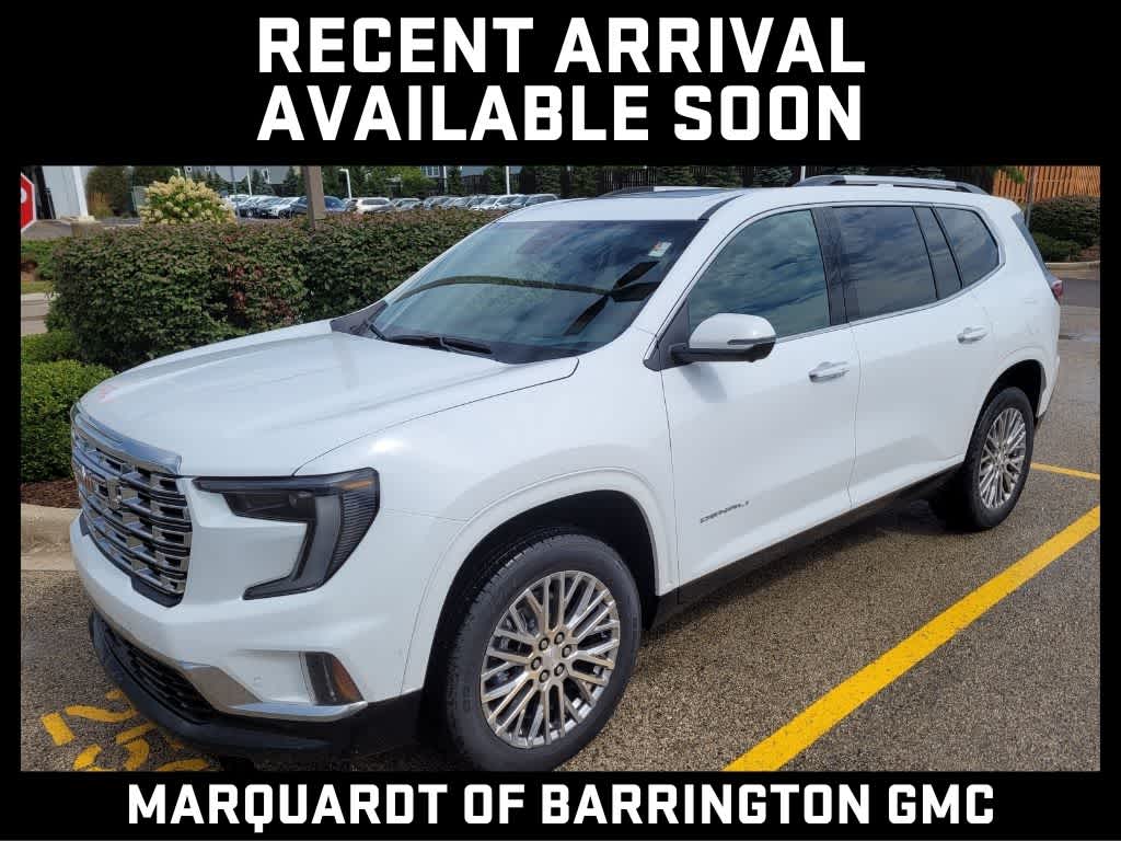 Summit White 2026 GMC Acadia SUV / Crossover Four-Wheel Drive 8-Speed Automatic