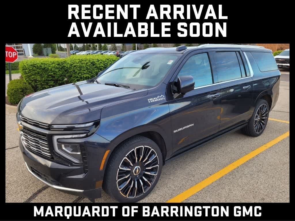 Dark Ash Metallic 2025 Chevrolet Suburban High Country 4WD SUV / Crossover Four-Wheel Drive Automatic