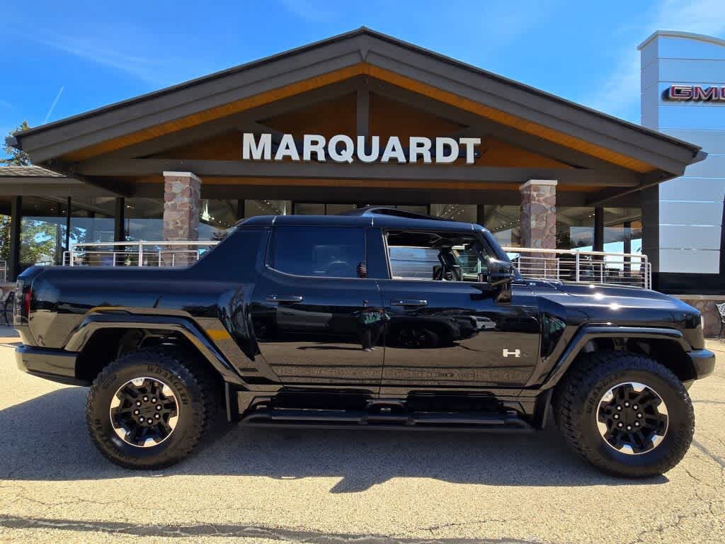 Void Black 2025 GMC Hummer EV Pickup 3X Crew Cab AWD Pickup Truck All-Wheel Drive 1-Speed Automatic