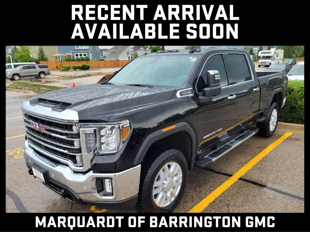 Onyx Black 2020 GMC Sierra 2500HD SLT Crew Cab 4WD Pickup Truck Four-Wheel Drive 6-Speed Automatic