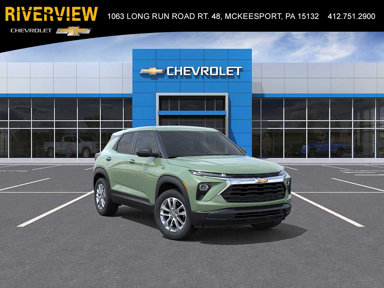 Cacti Green 2026 Chevrolet Trailblazer SUV / Crossover Four-Wheel Drive 9-Speed Automatic