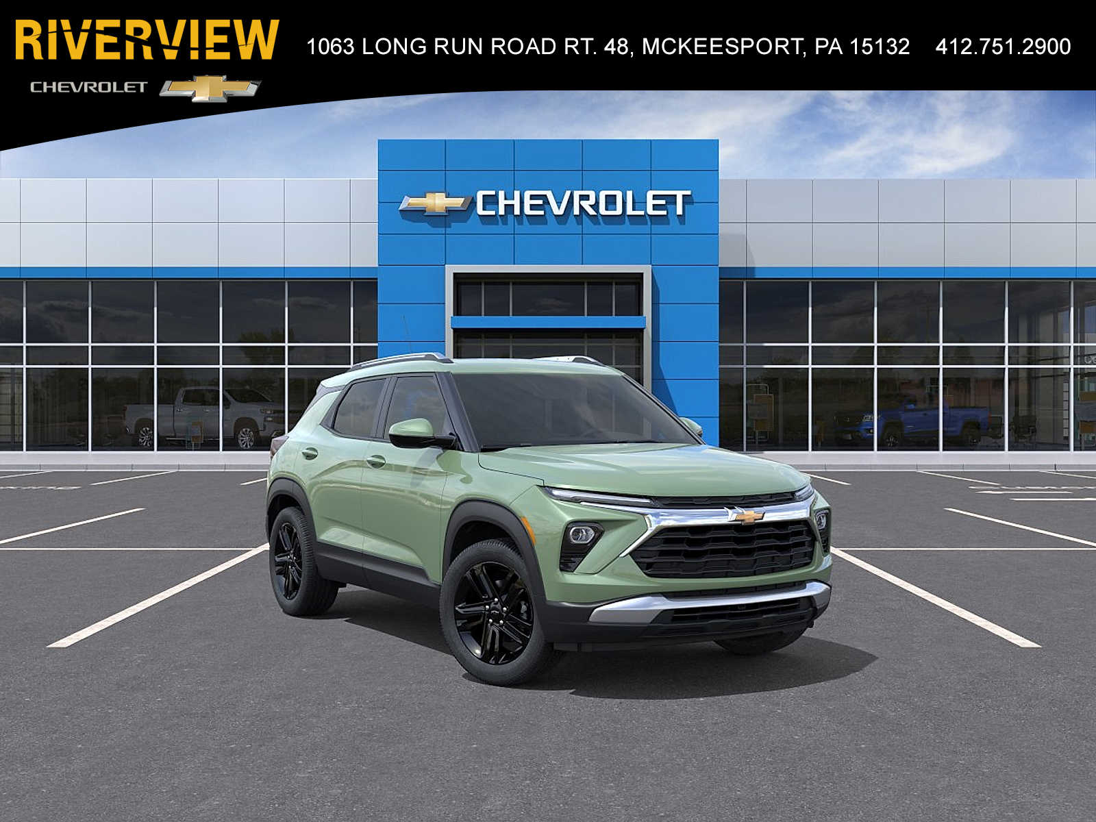 Cacti Green 2026 Chevrolet Trailblazer SUV / Crossover Four-Wheel Drive 9-Speed Automatic