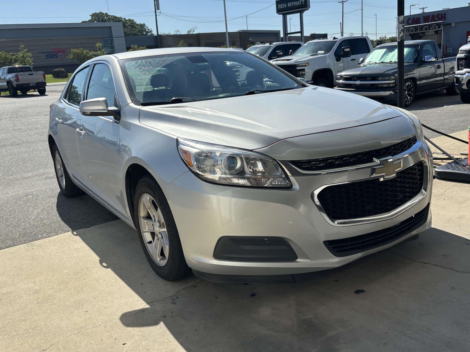 Silver Ice Metallic 2016 Chevrolet Malibu Sedan Front-Wheel Drive 6-Speed Automatic