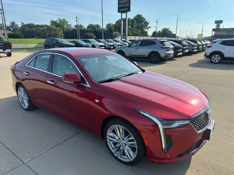 Red Obsession Tintcoat 2020 Cadillac CT4 Sedan All-Wheel Drive 8-Speed Automatic