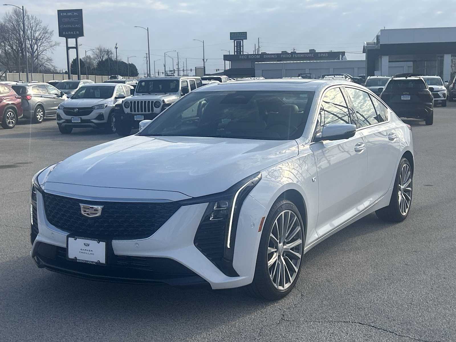 Summit White 2026 Cadillac CT5 Premium Luxury AWD Sedan All-Wheel Drive Automatic