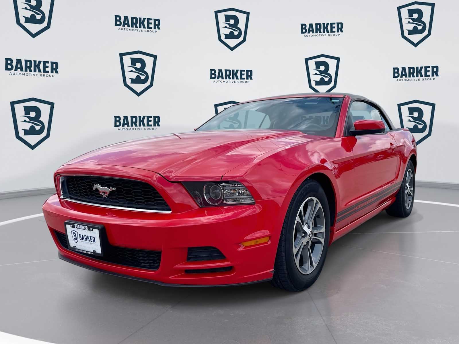 Race Red 2014 Ford Mustang Convertible Rear-Wheel Drive 6-Speed Automatic
