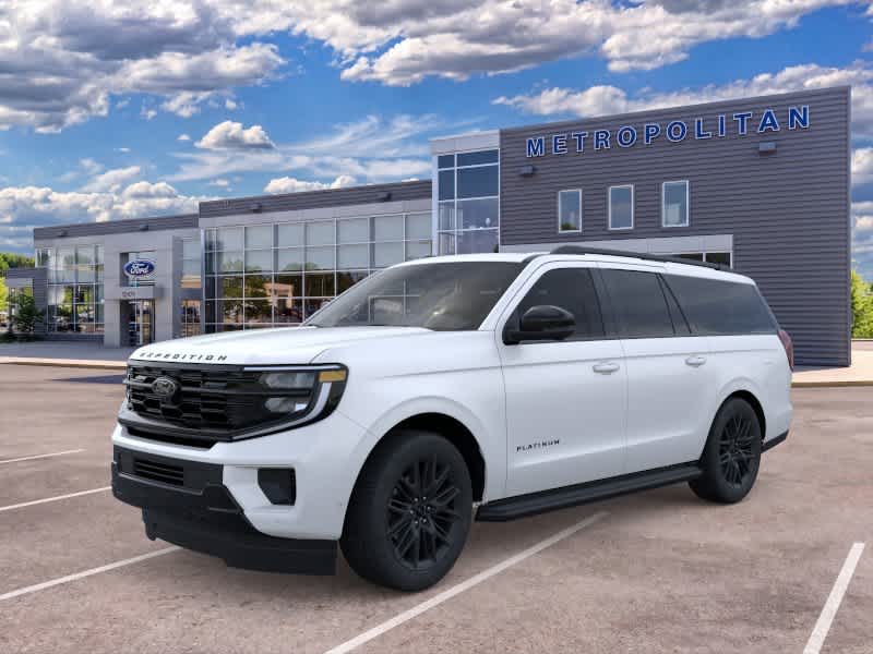 White Metallic 2026 Ford Expedition SUV / Crossover Four-Wheel Drive Automatic