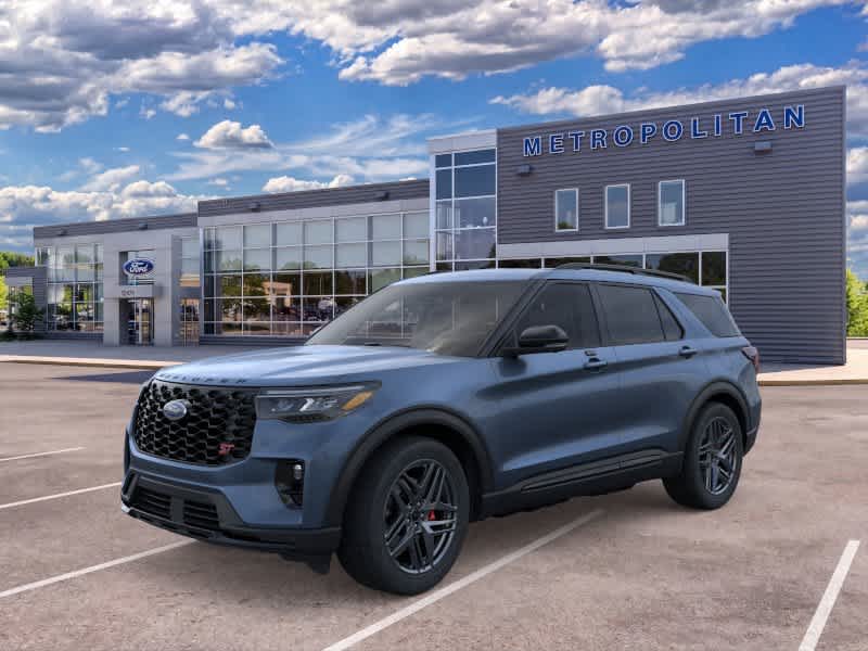 Vapor Blue Metallic 2026 Ford Explorer SUV / Crossover All-Wheel Drive Automatic