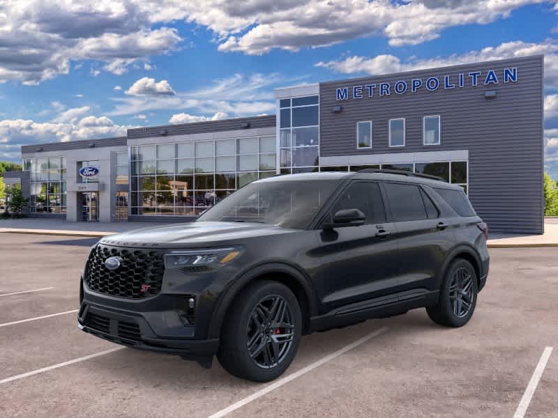 Agate Black Metallic 2026 Ford Explorer SUV / Crossover All-Wheel Drive Automatic