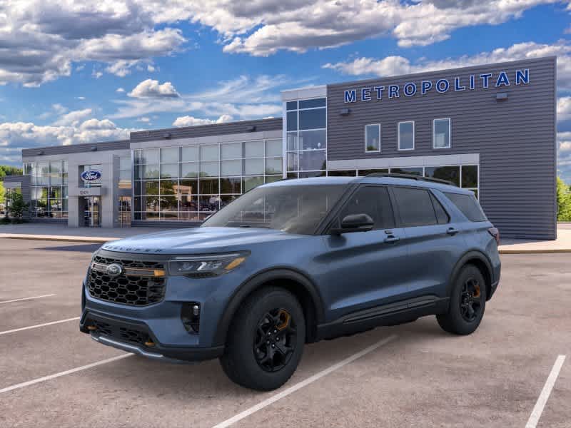 Vapor Blue 2026 Ford Explorer SUV / Crossover All-Wheel Drive Automatic