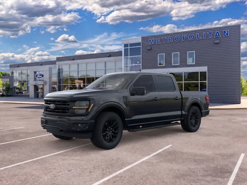 Agate Black Metallic 2026 Ford F-150 Pickup Truck Four-Wheel Drive Automatic