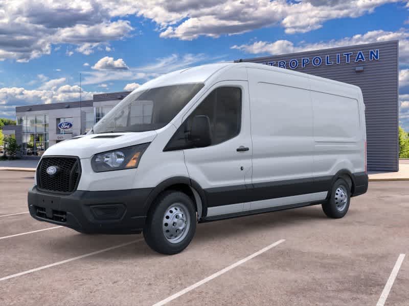 OXFORD WHITE 2026 Ford Transit Cargo Van All-Wheel Drive Automatic