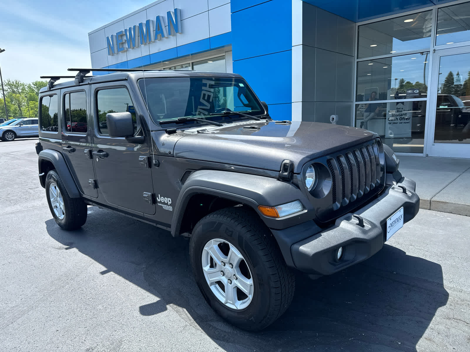 Gray (Granite Crystal Metallic Clearcoat) 2020 Jeep Wrangler SUV / Crossover Four-Wheel Drive 8-Speed Automatic