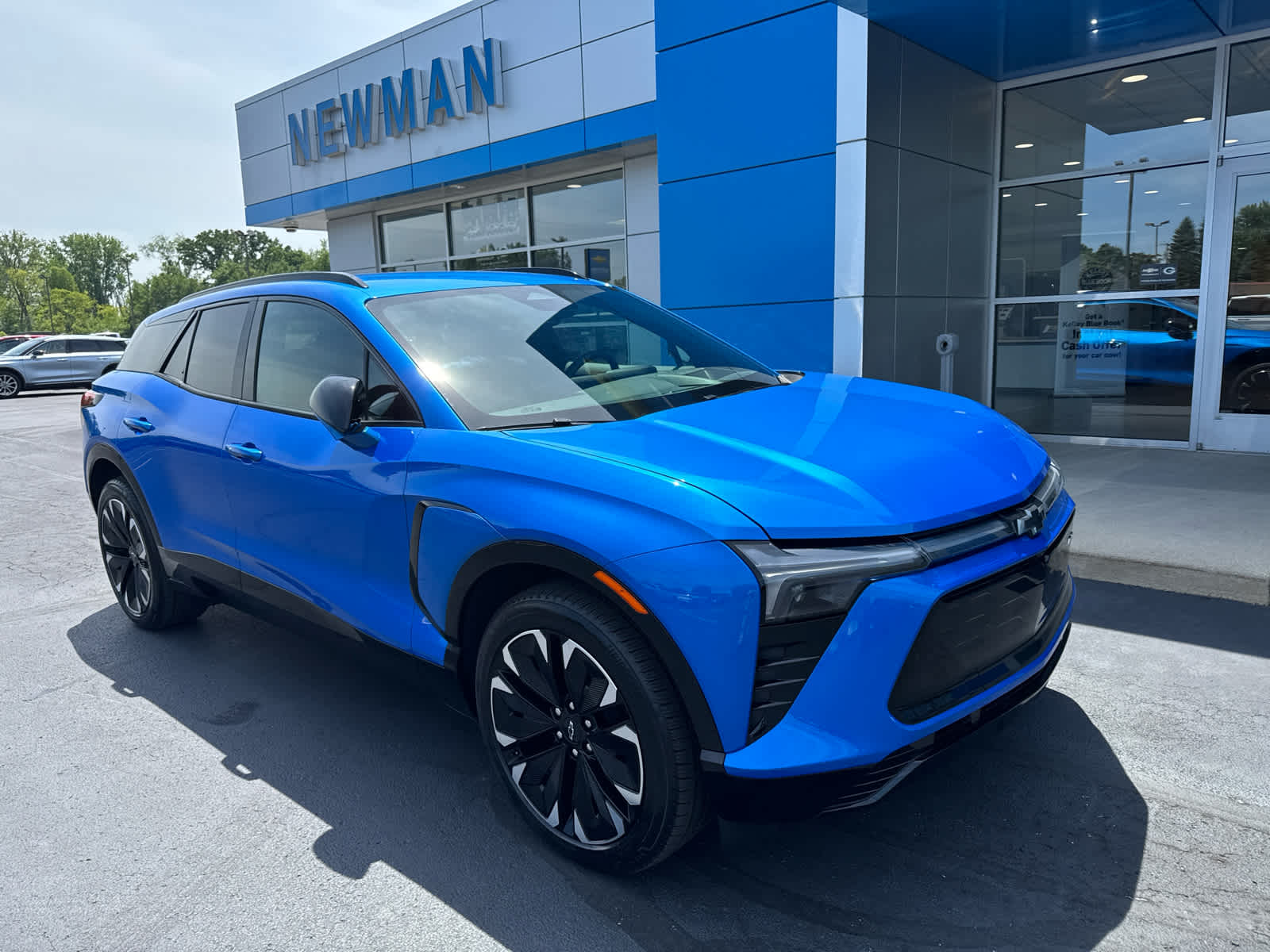 Riptide Blue Metallic 2024 Chevrolet Blazer EV SUV / Crossover All-Wheel Drive 1-Speed Automatic